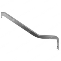 Горка из нержавеющей стали высотой 1000 мм со скатом шириной 470 мм