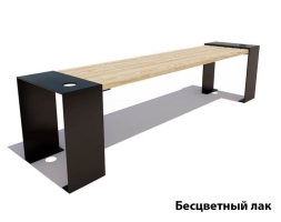 Парковая скамейка Красногорск, Сосна 2,5 м, фото 5