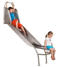 Скат KBT Stur-500 L2,4 H0,9-1,0 из нержавеющей стали для игровых площадок Скат KBT Stur-500 L2,4 H0,9-1,0 из нержавеющей стали для игровых площадок