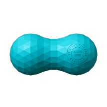 Набор из двух массажных мячей с кистевым эспандером бирюзовый Набор из двух массажных мячей с кистевым эспандером бирюзовый