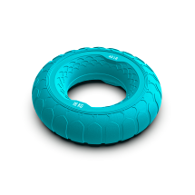 Набор из двух массажных мячей с кистевым эспандером бирюзовый Набор из двух массажных мячей с кистевым эспандером бирюзовый