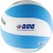 Мяч волейбольный тренировочный &quot;MIKASA&quot;, размер 5, для любителей и начинающих. бело-голубой