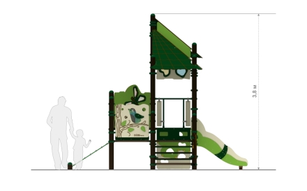 FUN-terra Детский игровой комплекс ЗЛ-20, фото 5