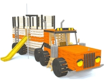 Игровой комплекс TORUDA WOOD Большой грузовик Игровой комплекс TORUDA WOOD Большой грузовик
