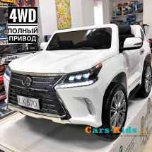 Электромобиль LEXUS LX 570 4WD белый