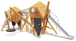 Игровой комплекс Эко VST 0024/2 для детской площадки, фото 1 Игровой комплекс Эко VST 0024/2 для детской площадки, фото 1