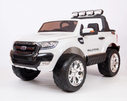 Детский электромобиль Dake Ford Ranger White 4WD MP4 - DK-F650-W, фото 1