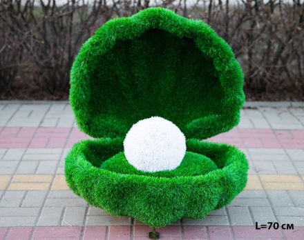 Топиари ракушка L=90 см - газон Eco, фото 5