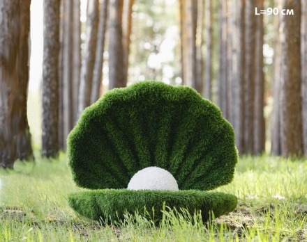 Топиари ракушка L=90 см - газон Eco, фото 2