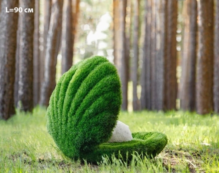 Топиари ракушка L=90 см - газон Eco, фото 3