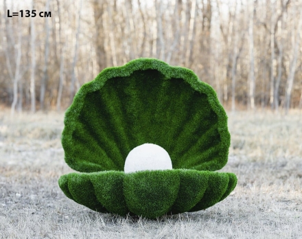 Топиари ракушка L=90 см - газон Eco, фото 7