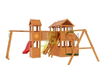 Детская площадка IgraGrad Клубный домик Макси с трубой
