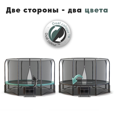 Батут Proxima Premium Dual 14 футов, Арт. CFR-14F-4W, фото 1