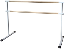 Станок хореографический ZSO напольный, двухрядный 2 м, перекладина D-40 мм Береза мобильный Станок хореографический ZSO напольный, двухрядный 2 м, перекладина D-40 мм Береза мобильный