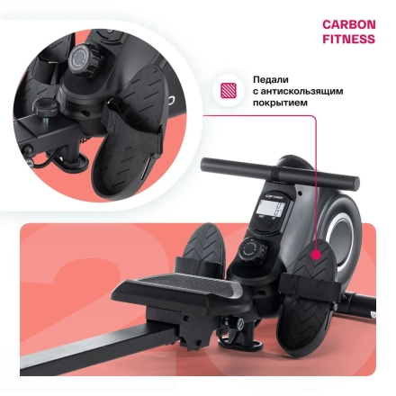 Гребной тренажер домашний CARBON FITNESS RW20, фото 6