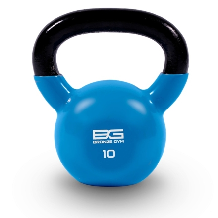 Гиря BRONZE GYM в виниловой оболочке 10 кг, фото 1