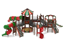 Детская игровая площадка Карнавал Шапито ДИК 2.22.05-01 H=1200 H=2000, винтовой скат, фото 3 Детская игровая площадка Карнавал Шапито ДИК 2.22.05-01 H=1200 H=2000, винтовой скат, фото 3