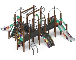 Детская игровая площадка Навина Н 1200 ДИК 2.09.07-02, фото 3 Детская игровая площадка Навина Н 1200 ДИК 2.09.07-02, фото 3