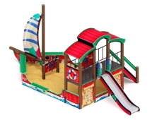 Детская игровая площадка Парусник (Мульт) ДИК 2.03.3.01-03 Н=1200