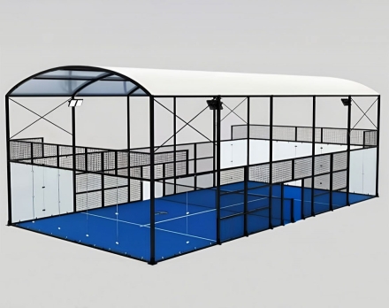 Падел корт Зона импульса 5 с навесом, фото 1