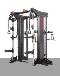 Мультикомплекс на базе машины Смита с кроссовером с двумя весовыми стеками по 90,5 кг, фото 5