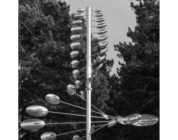 Скульптура из нержавеющей стали Торнадо Стандартный размер, фото 4