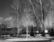 Скульптура из нержавеющей стали Торнадо Стандартный размер