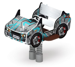 Кабриолет - Качалка на пружине двухместная машинка - ИО 23.03.02-04.И1, фото 4