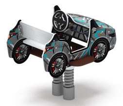 Кабриолет - Качалка на пружине двухместная машинка - ИО 23.03.02-04.И1, фото 3