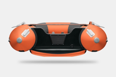 GLADIATOR E 330 S AIR SPORT Оранжево-темносерый моторная лодка ПВХ, фото 6