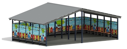 Теневой навес (Город) - МФ 70.8.5-01, фото 1