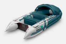 Gladiator C 330 AL ACTIVE Морской зеленый-белый моторная лодка ПВХ Алюминиевый пайол