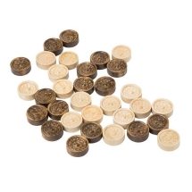 Набор резных фишек для нард 2, Haleyan Набор резных фишек для нард 2, Haleyan