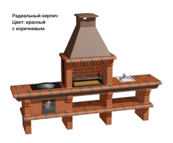 Печь Аристократ 7142 Прямоугольный кирпич красный, фото 11