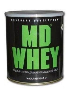 Протеин MD Whey 900гр Вкус ваниль, фото 1