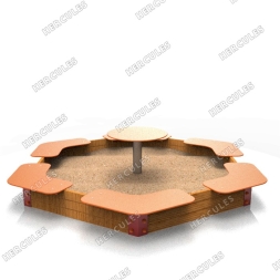 Песочница со столиком, фото 3