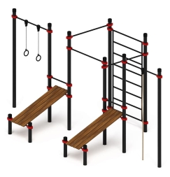 Воркаут 89 красный ВТ 11.18-01, фото 1 Воркаут 89 красный ВТ 11.18-01, фото 1