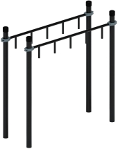 Воркаут ЛОВ 89 серый ВТ 101.10-03 Воркаут ЛОВ 89 серый ВТ 101.10-03