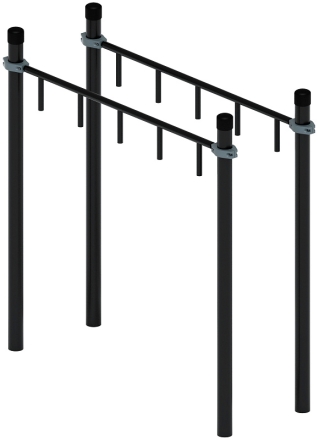 Воркаут ЛОВ 89 серый ВТ 101.10-03, фото 3