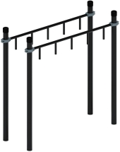 Воркаут ЛОВ 89 серый ВТ 101.10-03 Воркаут ЛОВ 89 серый ВТ 101.10-03