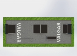 СКЕЙТБОРД ПЛОЩАДКА РАЗМЕРОМ 22Х8 М, фото 4