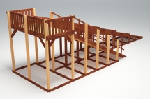 Зимняя горка Зима-8