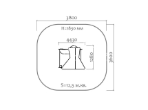 Домик-беседка 06103 для детской площадки Домик-беседка 06103 для детской площадки