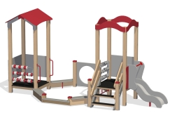 Песочный дворик ПС-55.2 для детской площадки, фото 3