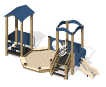 Песочный дворик ПС-55.2 для детской площадки Песочный дворик ПС-55.2 для детской площадки