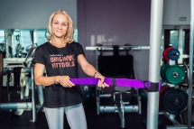 Набор из трех тканевых эспандеров UNIQ