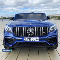 Электромобиль Mercedes-Benz AMG GLC63 2.0 Coupe 4WD синий, фото 8
