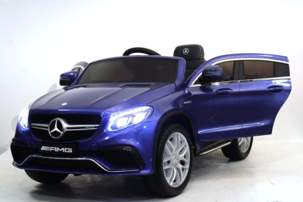 Детский электромобиль Mercedes-Benz GLE-Coupe(М555ММ) синий глянец GLE63-Coupe-M555MM-BLUE-GLANEC, фото 6