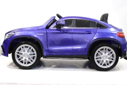 Детский электромобиль Mercedes-Benz GLE-Coupe(М555ММ) синий глянец GLE63-Coupe-M555MM-BLUE-GLANEC, фото 4