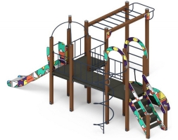Детская игровая площадка Навина Н 1200 ДИК 2.09.05-02, фото 1 Детская игровая площадка Навина Н 1200 ДИК 2.09.05-02, фото 1